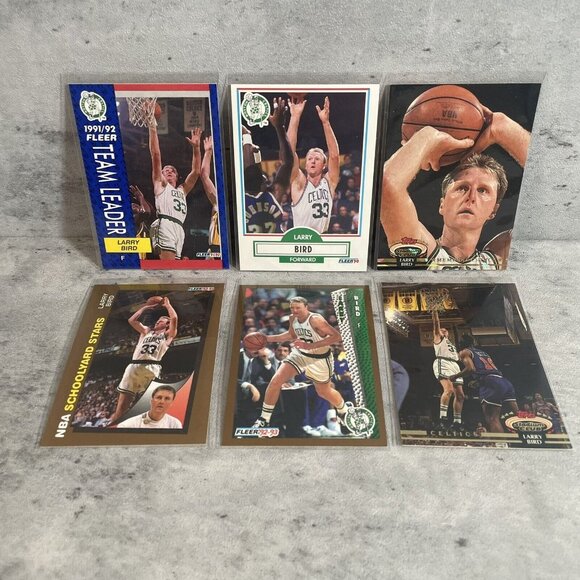 PREMIUM LOT Larry Bird‎ 1990 1991 1992 Upper Deck Fleer  Stadium Club - Picture 1 of 8